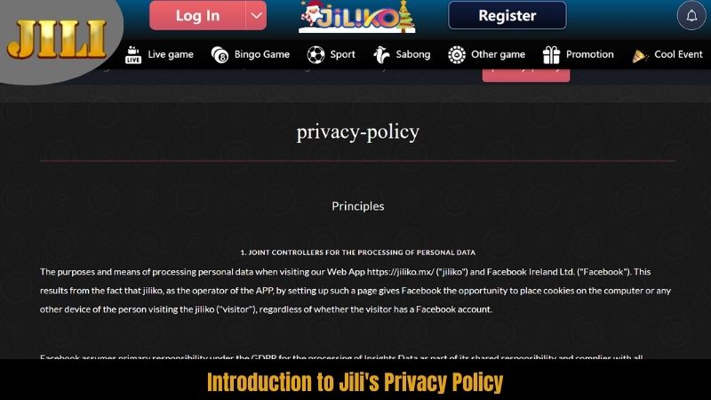 introduction-to-jili's-privacy-policy
